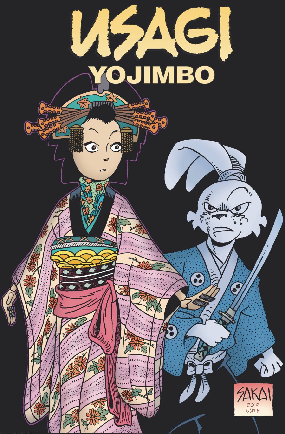 USAGI YOJIMBO #2 CVR A SAKAI 2019 Usagi Yojimbo IDW PUBLISHING