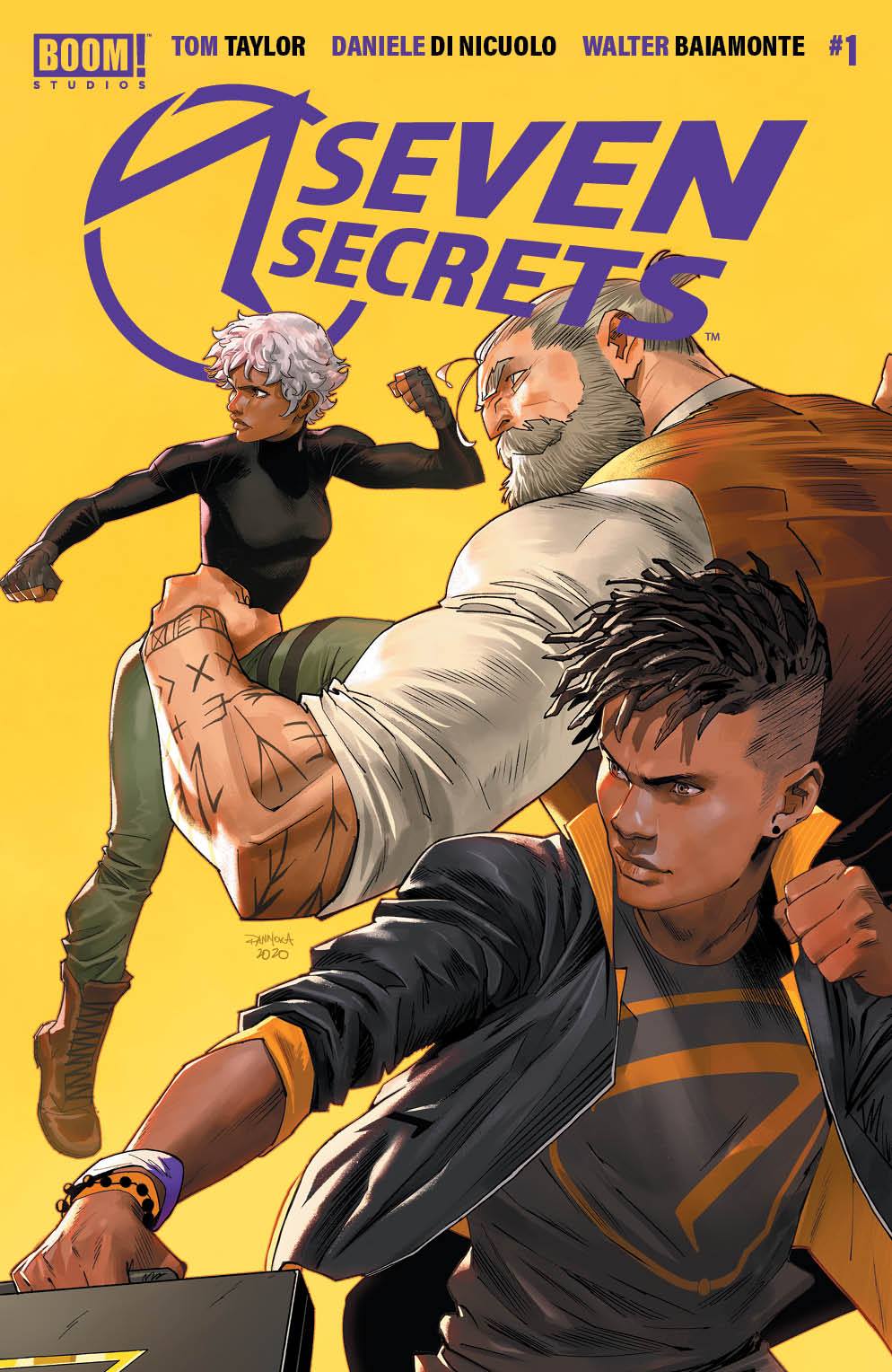 SEVEN SECRETS #1 2ND PRINT VARIANT 2020 Seven Secrets BOOM! STUDIOS