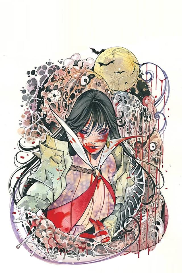 DIE!NAMITE #1 PEACH MOMOKO ZOMBIE VAMPIRELLA VIRGIN EXCLUSIVE VARIANT 2020 Vampirella DYNAMITE