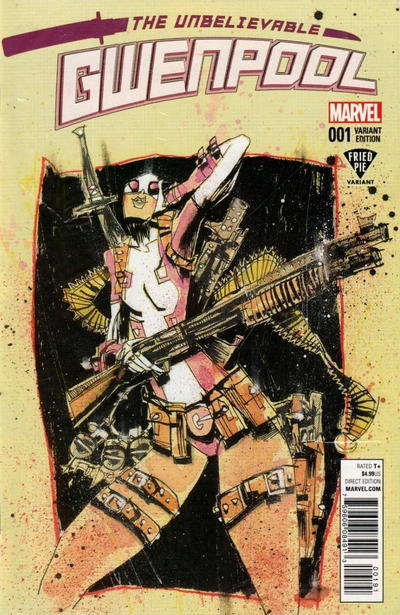 GWENPOOL #1 MAHFOOD EXCLUSIVE VARIANT Gwenpool MARVEL COMICS
