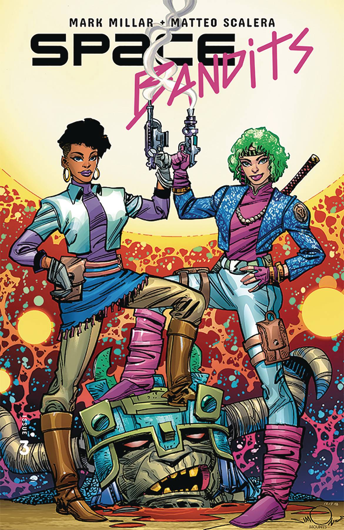 SPACE BANDITS #3 (OF 5) CVR C LEGENDS SIMONSON VARIANT LTD 3000 2019 Space Bandits IMAGE COMICS