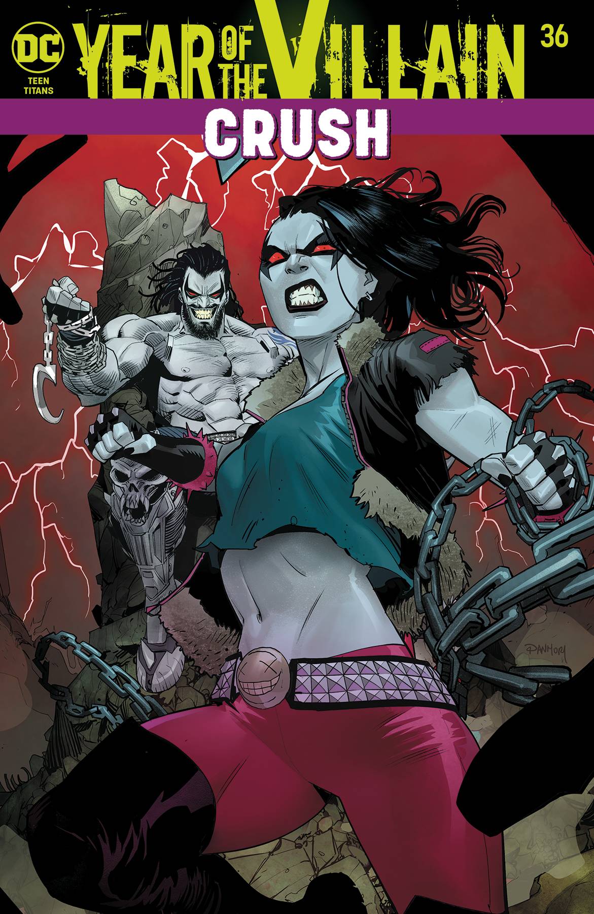 TEEN TITANS #36 YOTV ACETATE 2019 Teen Titans DC COMICS