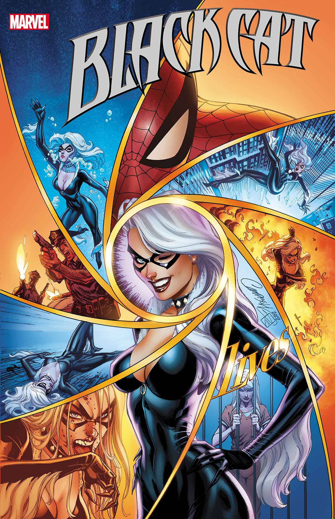 BLACK CAT #5 J SCOTT CAMPBELL COVER 2019 Black Cat MARVEL COMICS