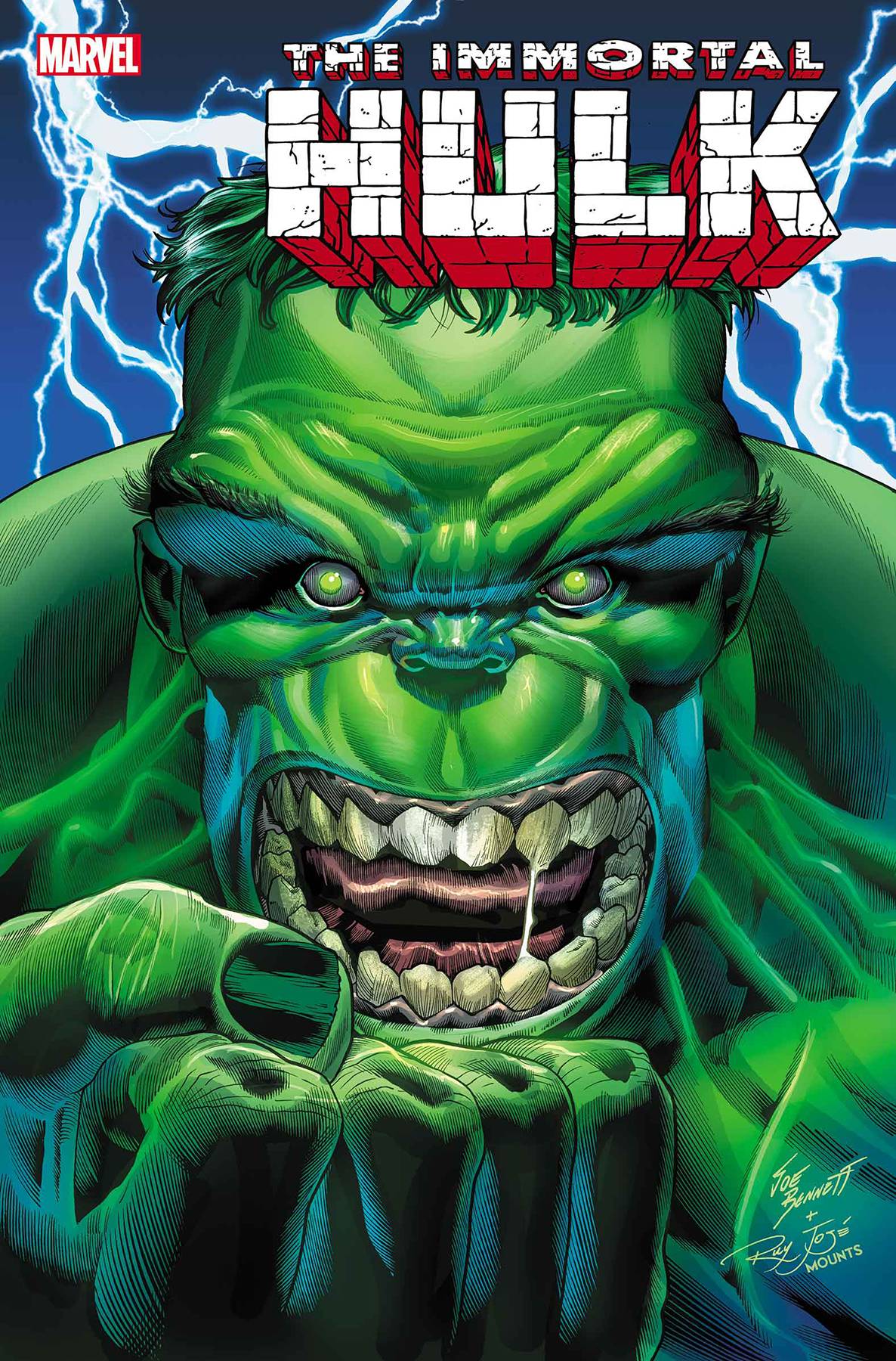 IMMORTAL HULK #25 BENNETT VARIANT 2019 Immortal Hulk MARVEL COMICS