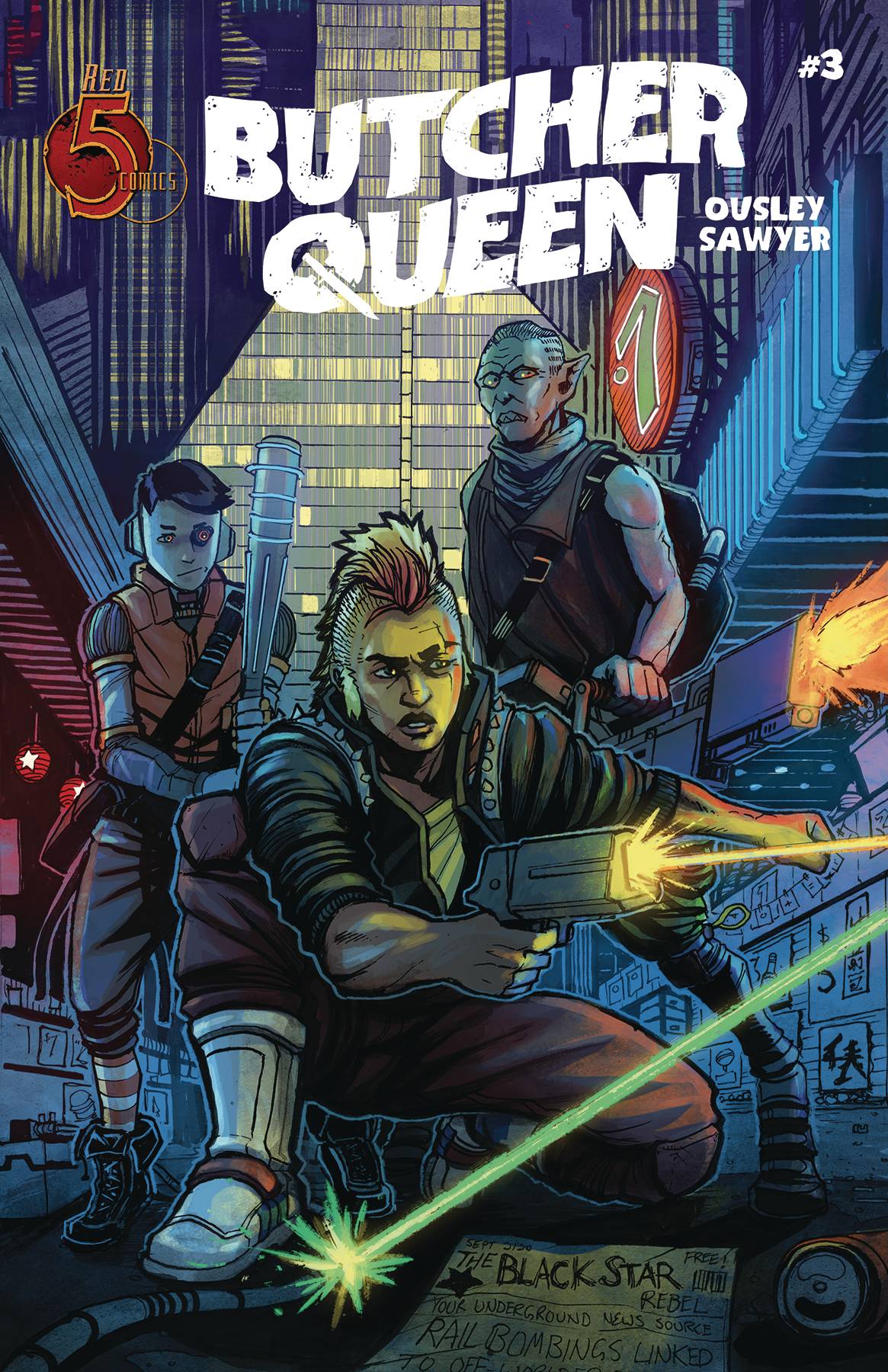BUTCHER QUEEN #3 (OF 4) 2019 comic book RED 5 COMICS