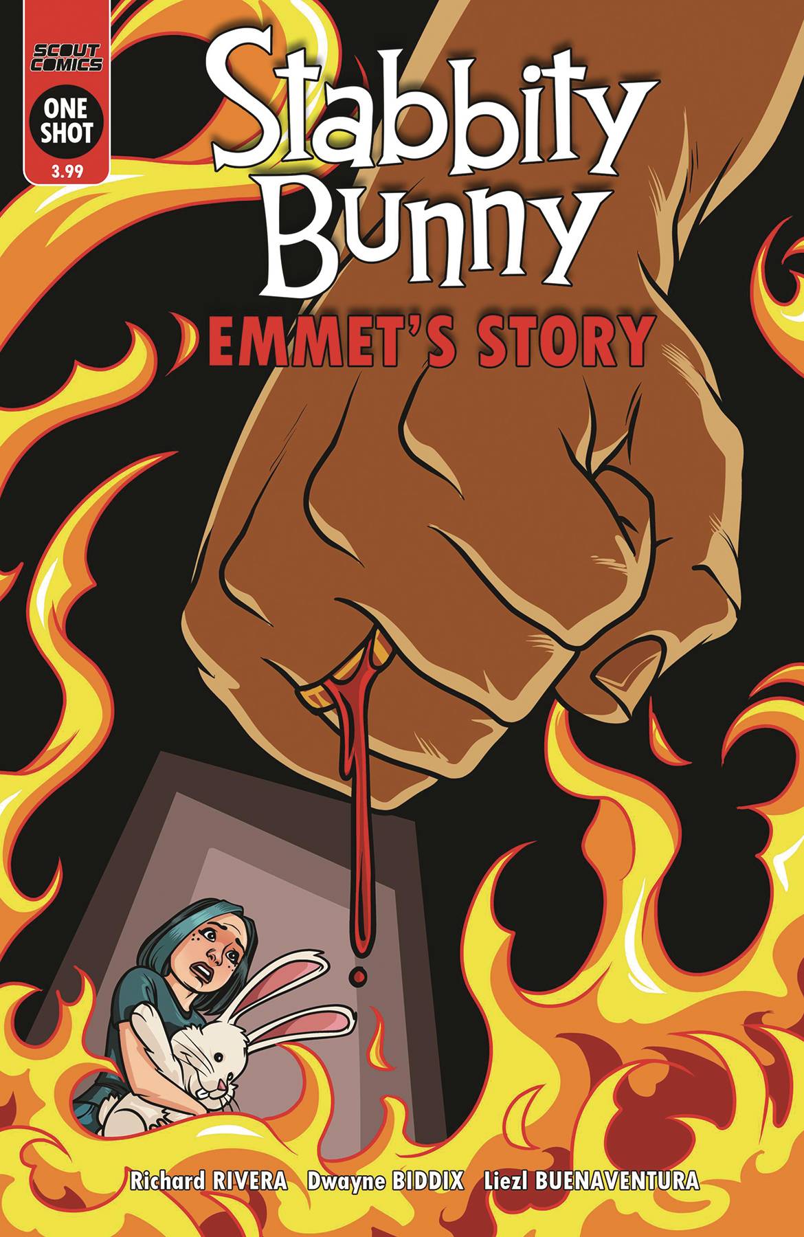 STABBITY BUNNY EMMETS STORY #1 CVR B 2019 Stabbity Bunny SCOUT COMICS
