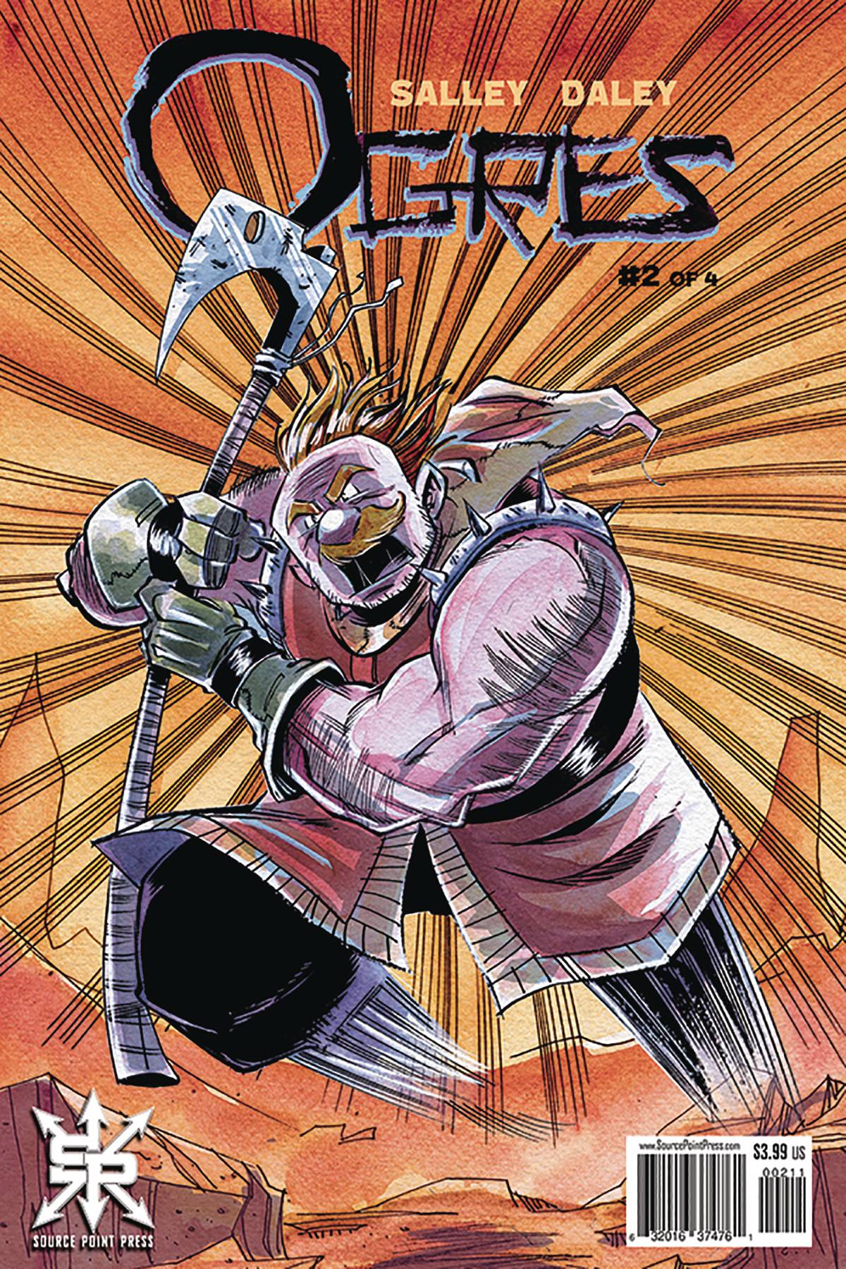 OGRES #2 (OF 4) 2019 comic books SOURCE POINT PRESS