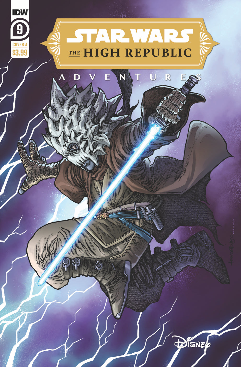 STAR WARS HIGH REPUBLIC ADVENTURES #9 CVR A TOLIBAO 2021 Star Wars High Republic Adventures IDW PUBLISHING