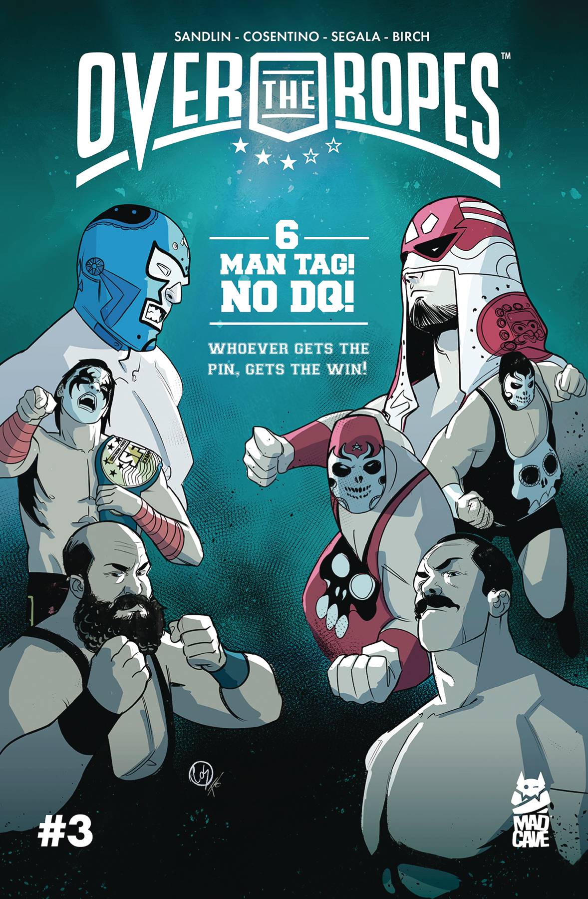 OVER THE ROPES #3 (OF 5) 2020 comic book MAD CAVE STUDIOS