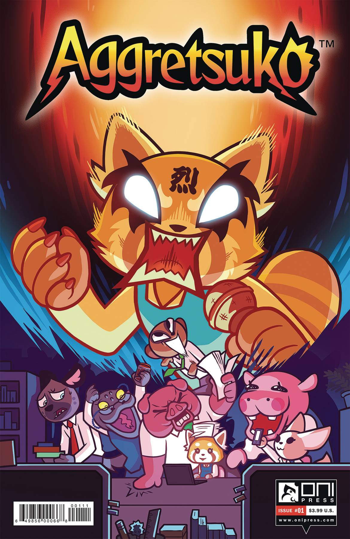 AGGRETSUKO #1 CVR A CANNON 2020 Aggretsuko ONI PRESS INC.