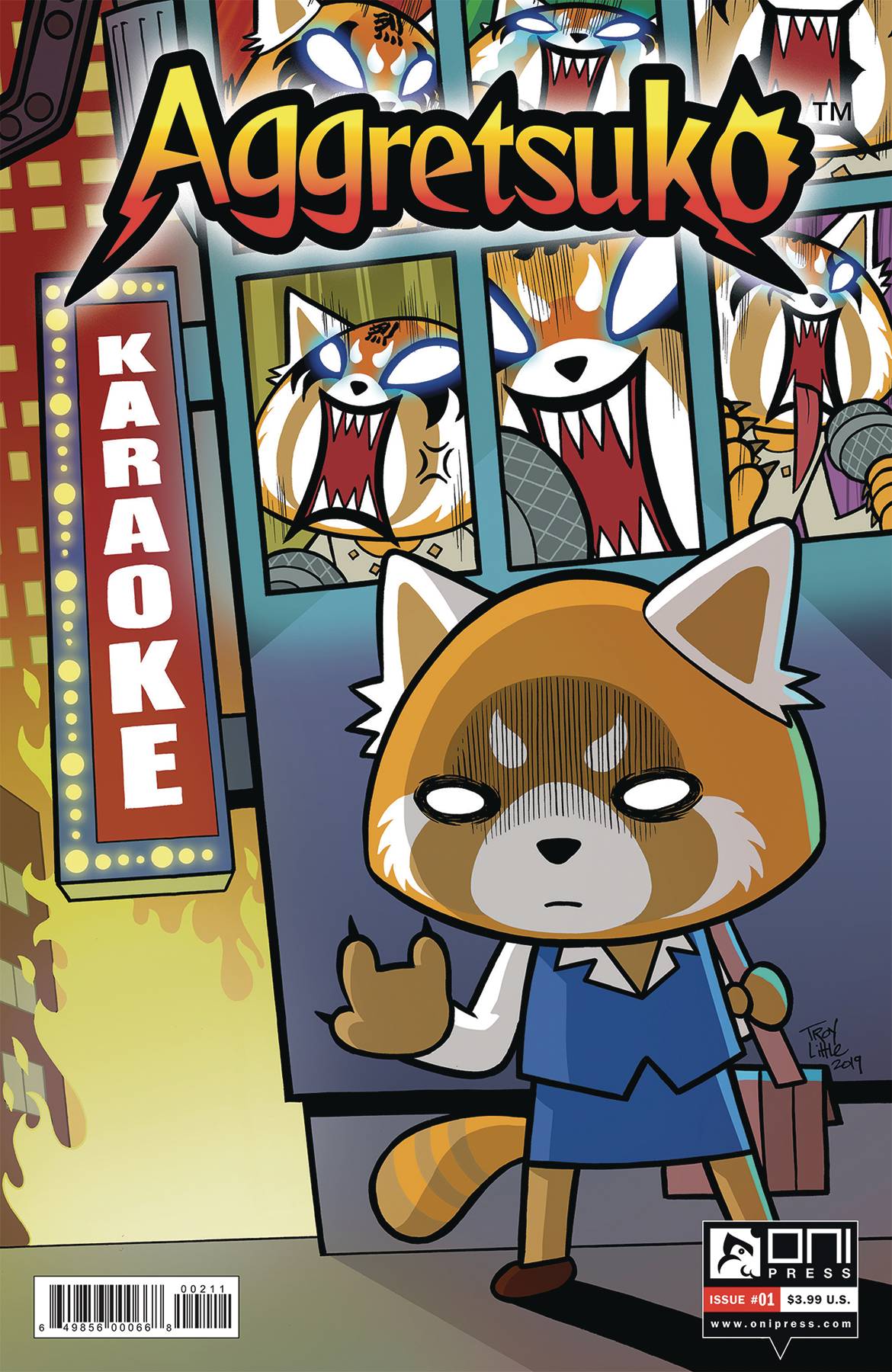 AGGRETSUKO #1 CVR B LITTLE 2020 Aggretsuko ONI PRESS INC.