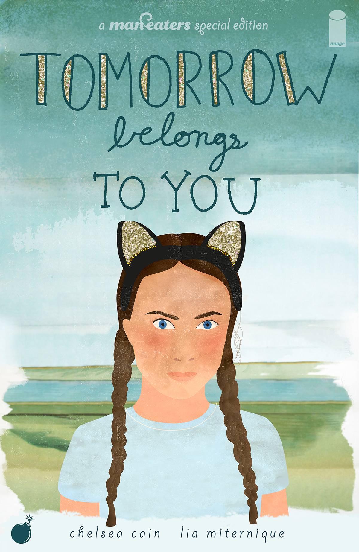 MAN-EATERS TOMORROW BELONGS TO YOU CVR A MITERNIQUE ONE SHOT 2020 Man-Eaterrs IMAGE COMICS