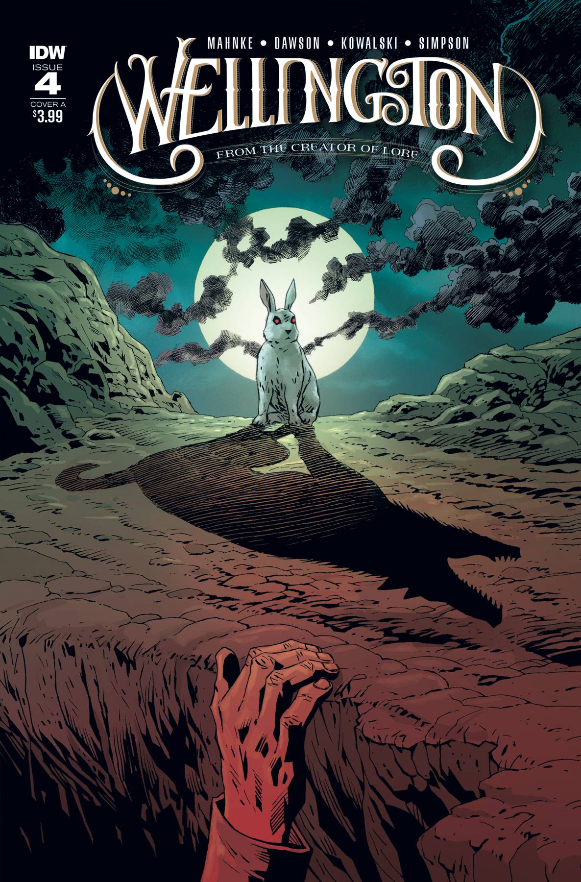 WELLINGTON #4 (OF 5) CVR A KOWALSKI 2020 IDW PUBLISHING