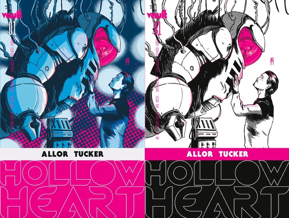 HOLLOW HEART #1 JOE SCHMALKE EXCLUSIVE VARIANT SET 2021 comic book VAULT COMICS