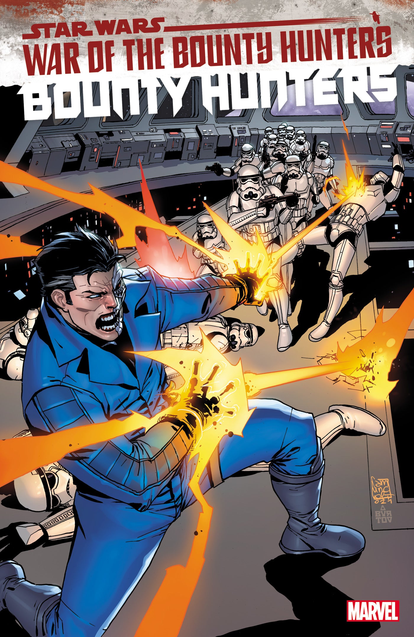 STAR WARS BOUNTY HUNTERS #17 WOBH 2021 Star Wars Bounty Hunters MARVEL PRH