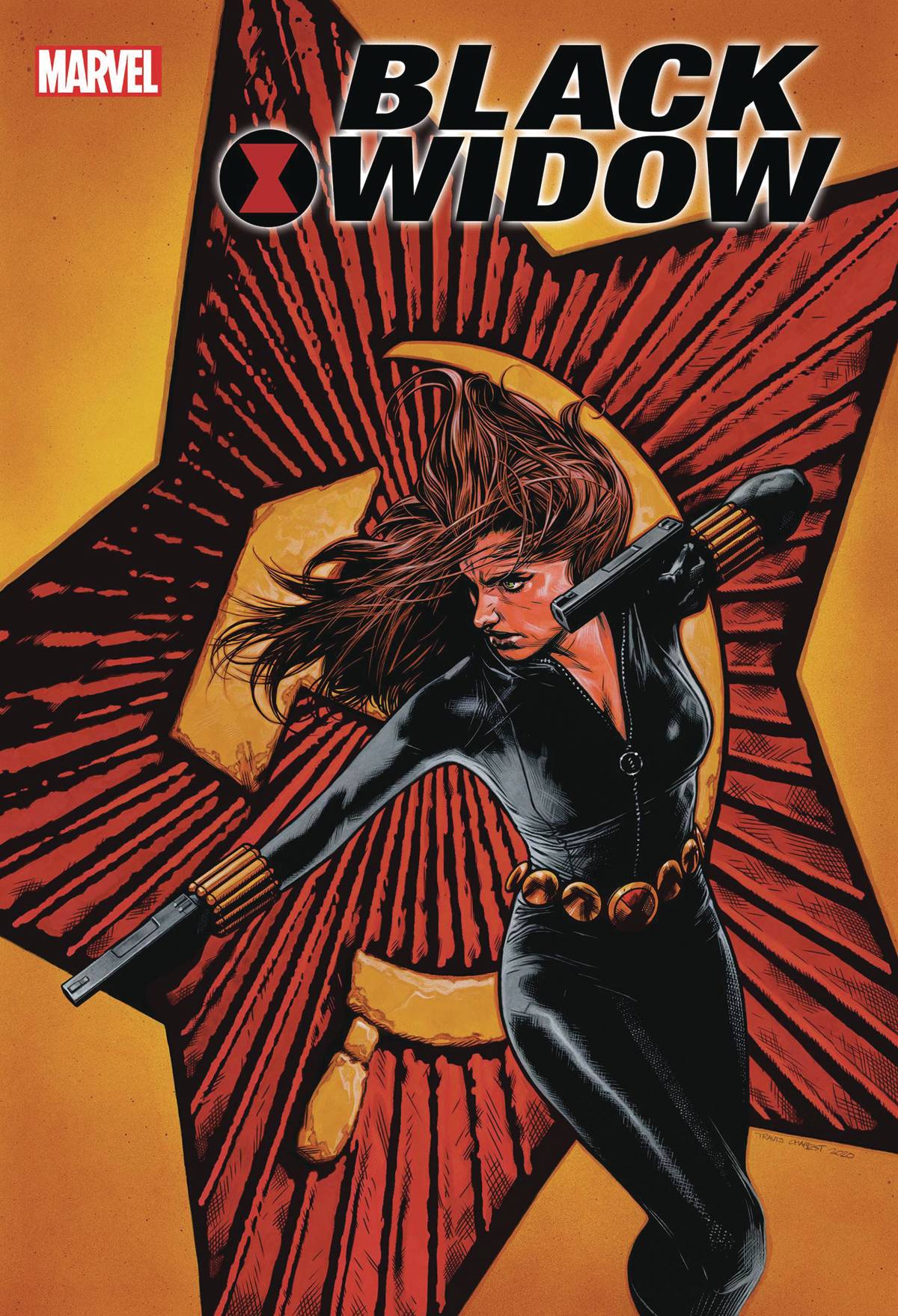 BLACK WIDOW #1 CHAREST VARIANT 2020 Black Widow MARVEL COMICS