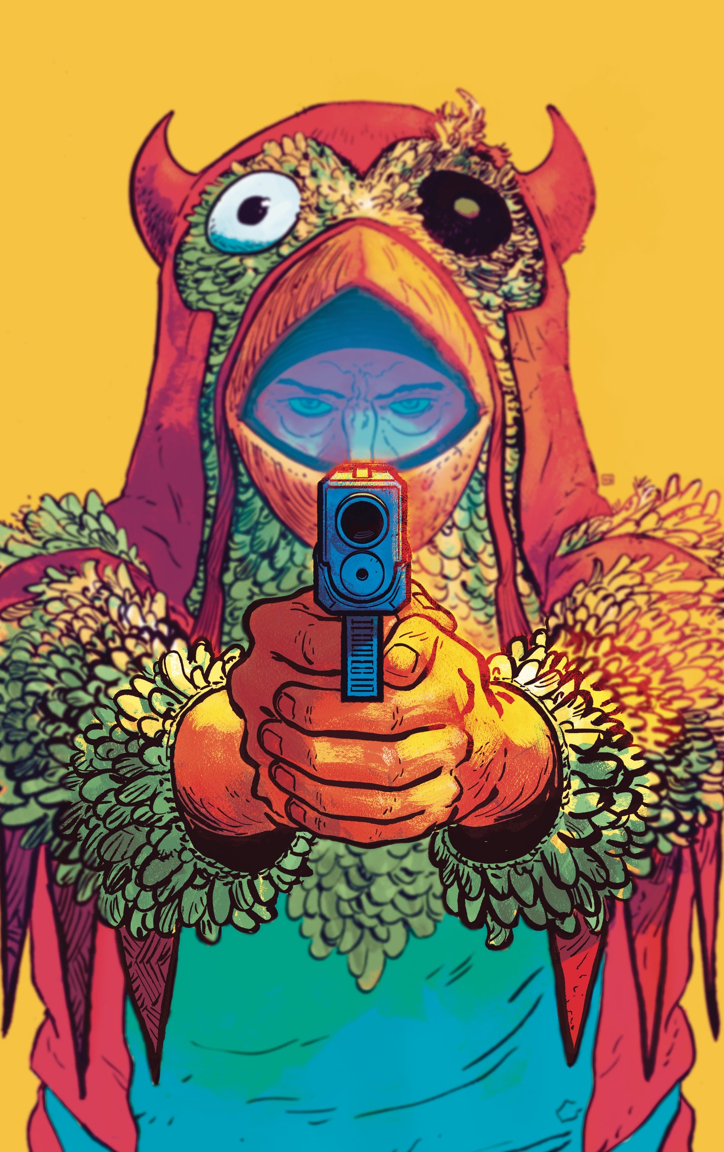 CHICKEN DEVIL #1 CVR A HAYDEN SHERMAN 2021 comic book AFTERSHOCK COMICS