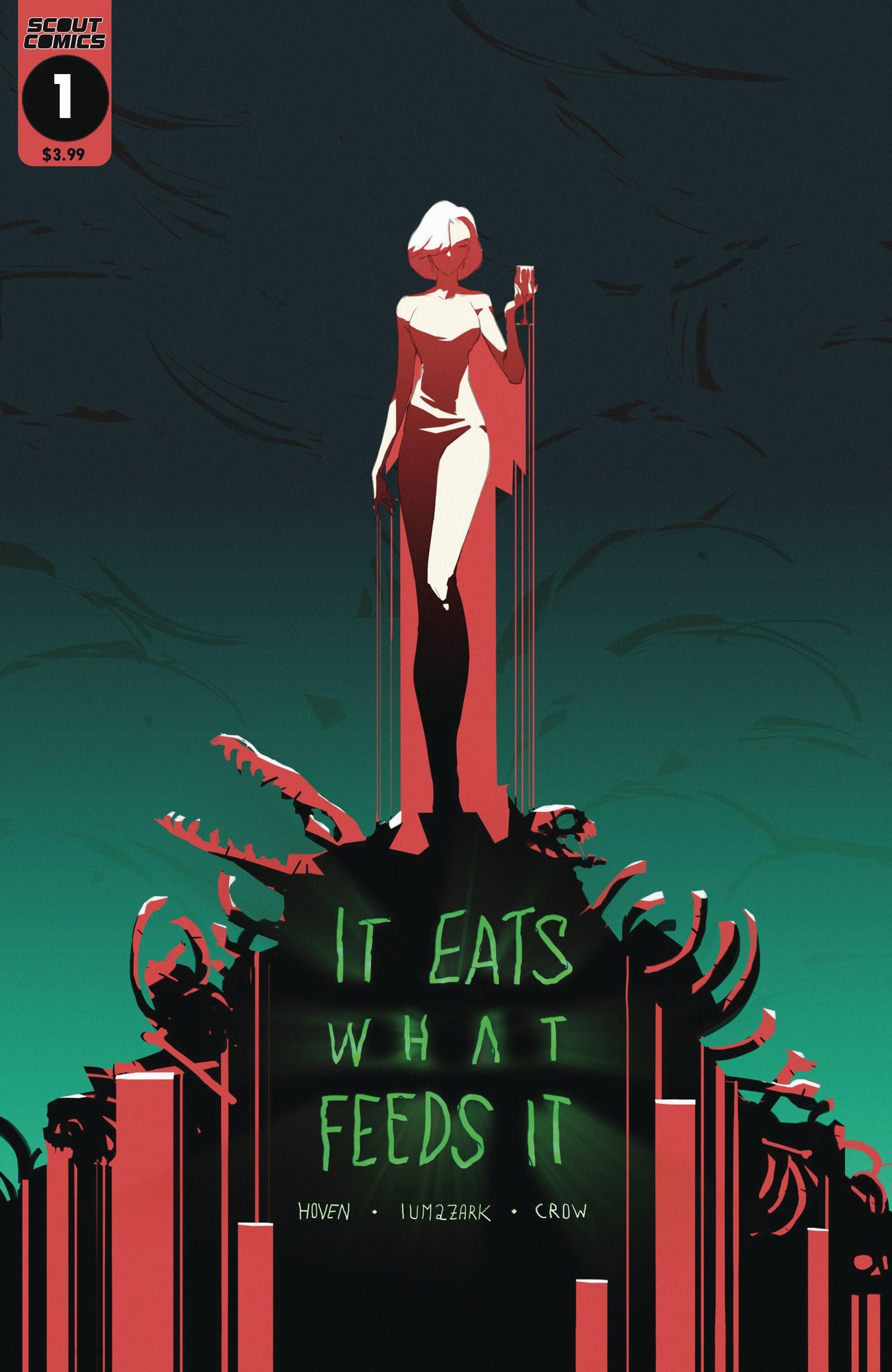 IT EATS WHAT FEEDS IT #1 1ST PRINT 2020 comic book SCOUT COMICS