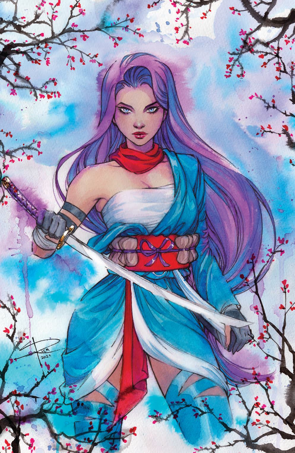 DEMON DAYS X-MEN #1 SABINE RICH EXCLUSIVE VIRGIN VARIANT 2021 X-Men MARVEL COMICS