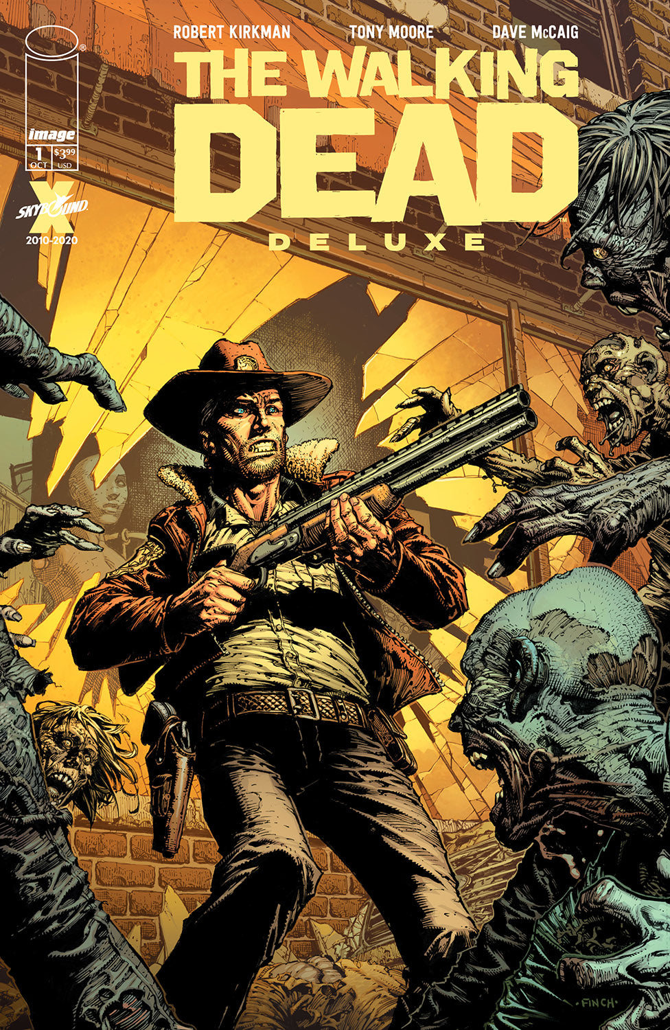 WALKING DEAD DLX #1 CVR A FINCH & MCCAIG (MR) 2020 Walking Dead IMAGE COMICS