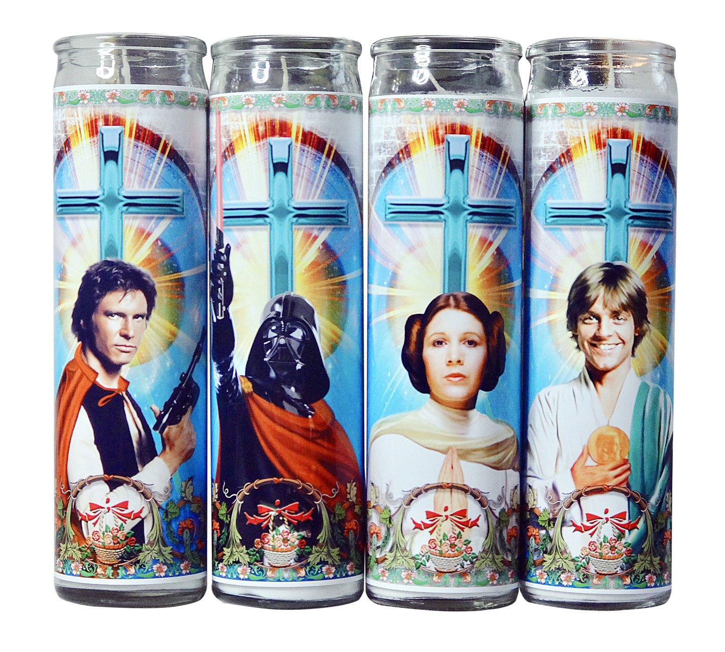 Star Wars Celebrity Prayer Candle Set Calm Down Caren