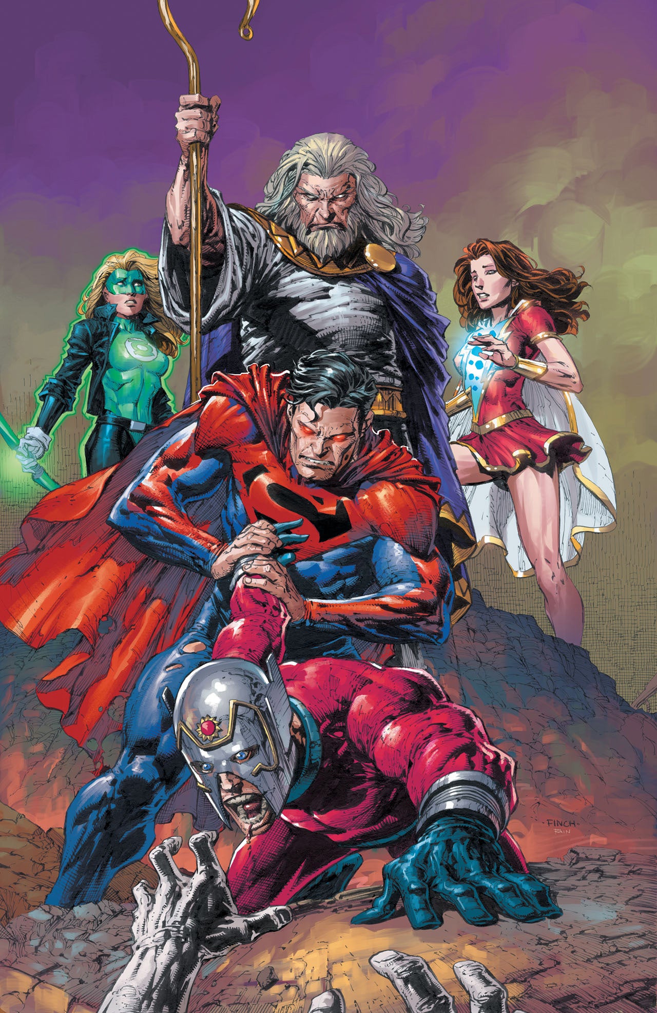 DCEASED DEAD PLANET #4 (OF 7) CVR A DAVID FINCH 2020 comic DC COMICS