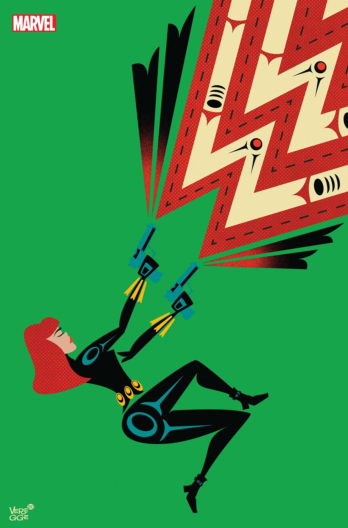 WIDOWMAKERS RED GUARDIAN YELENA BELOVA #1 VEREGGE NATIVE AMERICAN TRIBUTE VARIANT 2020 Black Widow MARVEL COMICS