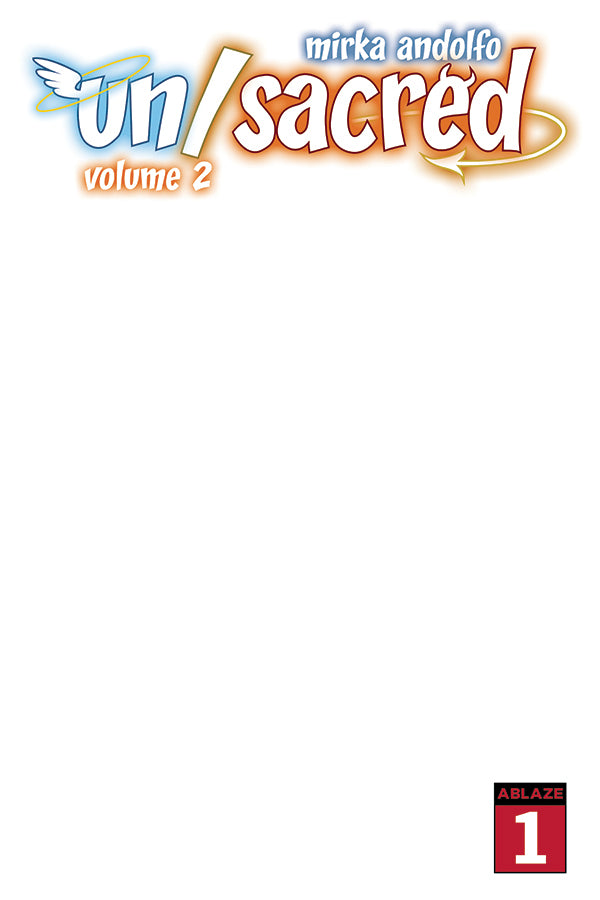 MIRKA ANDOLFOS UNSACRED VOL 2 #1 CVR G BLANK SKETCH 2020 comic book ABLAZE