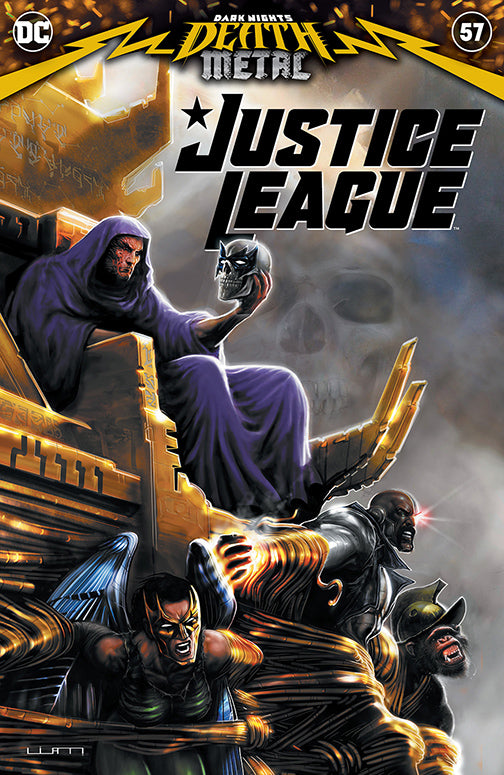 JUSTICE LEAGUE #57 CVR A LIAM SHARP (DARK NIGHTS DEATH METAL) 2020 Justice League DC COMICS