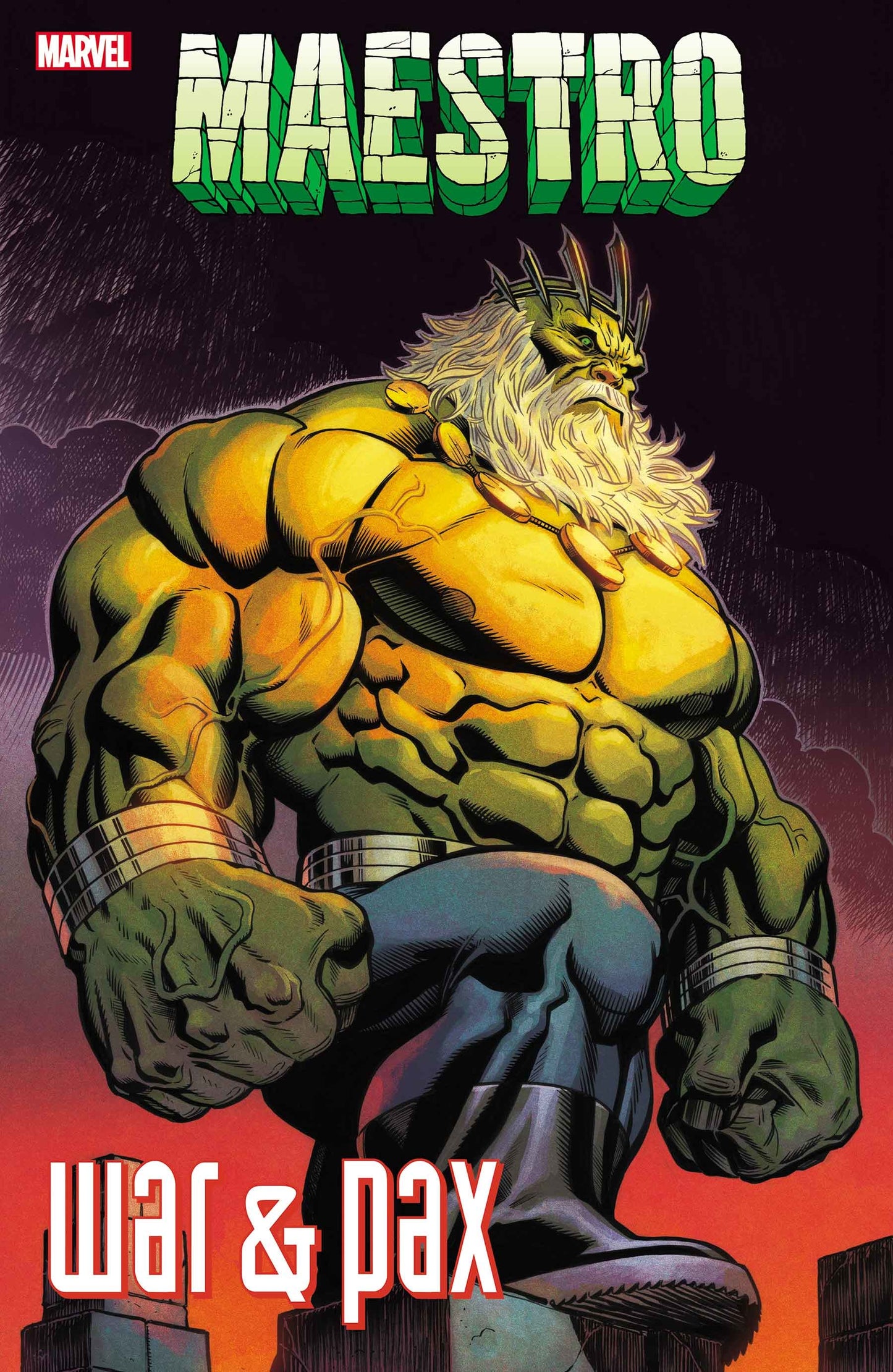 MAESTRO WAR AND PAX #1 (OF 5) MCGUINNESS VARIANT 2021 Maestro MARVEL COMICS