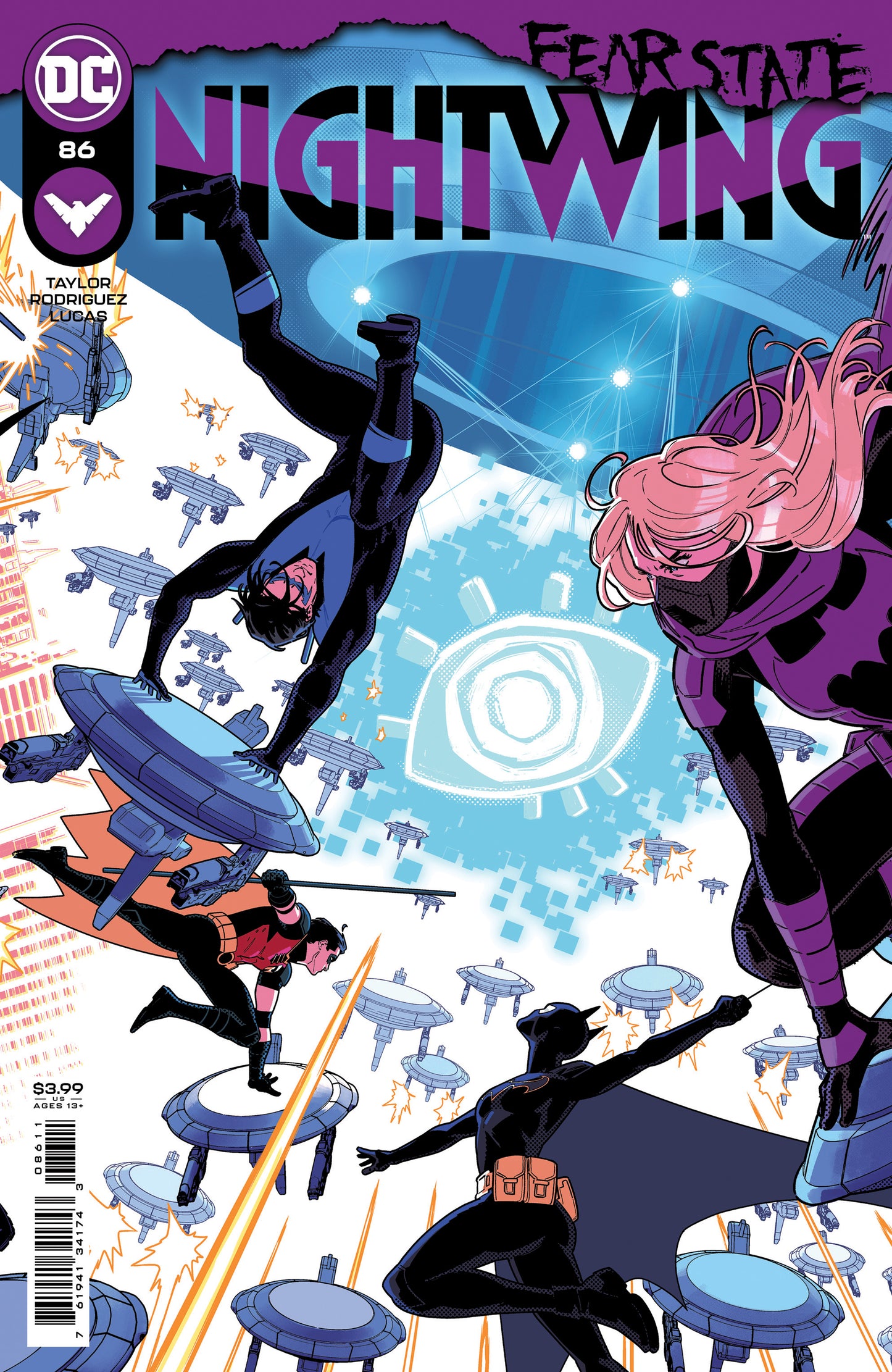 NIGHTWING #86 CVR A BRUNO REDONDO (FEAR STATE) 2021 Nightwing DC COMICS