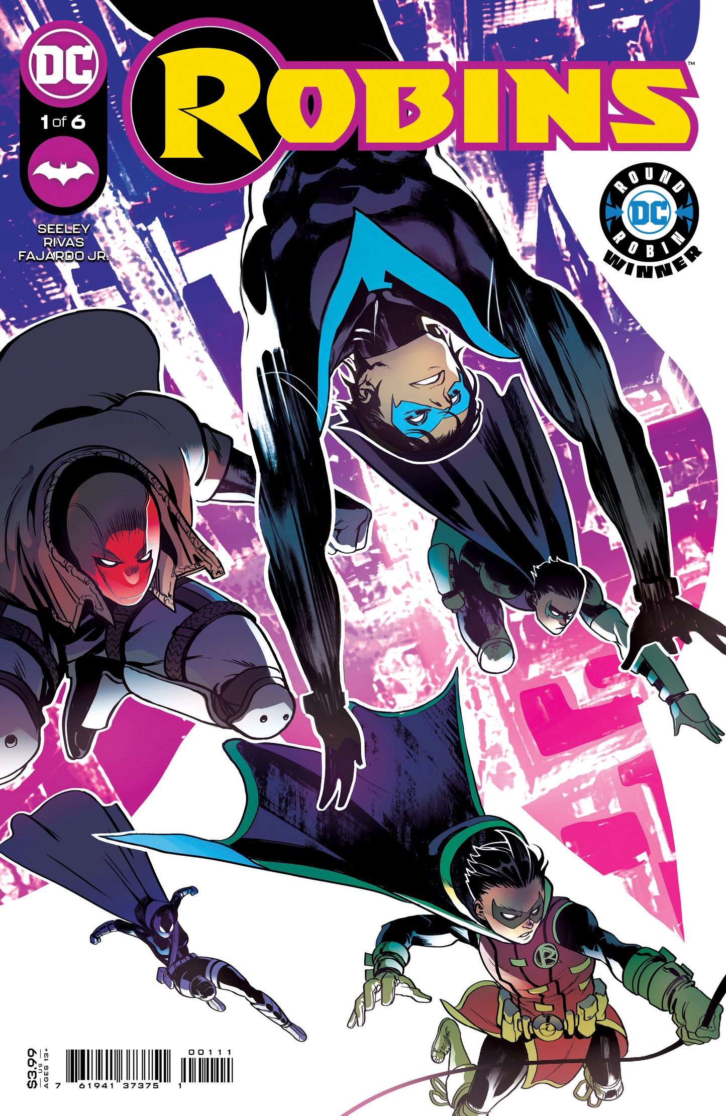 ROBINS #1 (OF 6) CVR A BALDEMAR RIVAS 2021 Robin DC COMICS