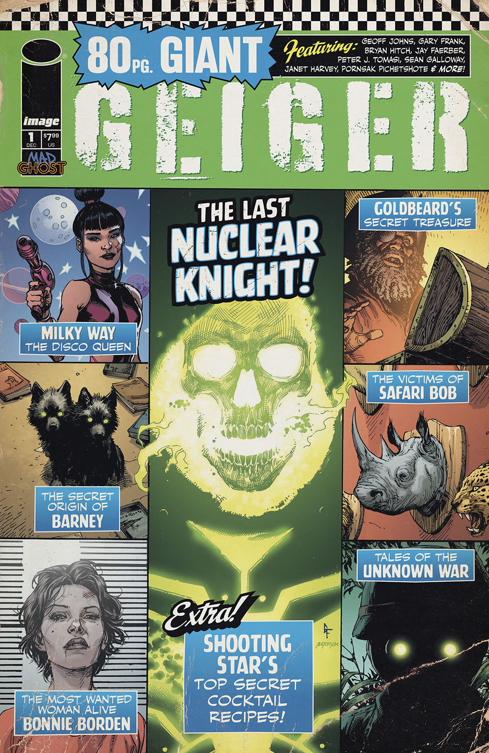 GEIGER 80-PAGE GIANT #1 CVR A FRANK 2021 (1ST APP REDCOAT) Geiger IMAGE COMICS