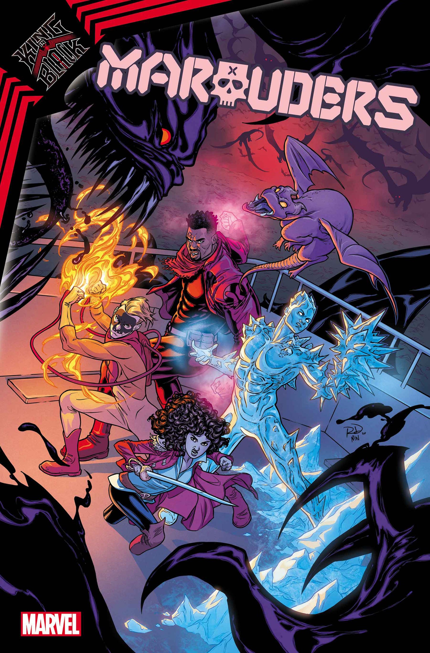 KING IN BLACK MARAUDERS #1 2021 Marauders MARVEL COMICS