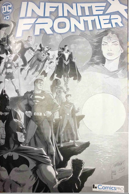 INFINITE FRONTIER #0 COMICSPRO RETAILER EXCLUSIVE VARIANT 2021 comic book DC COMICS