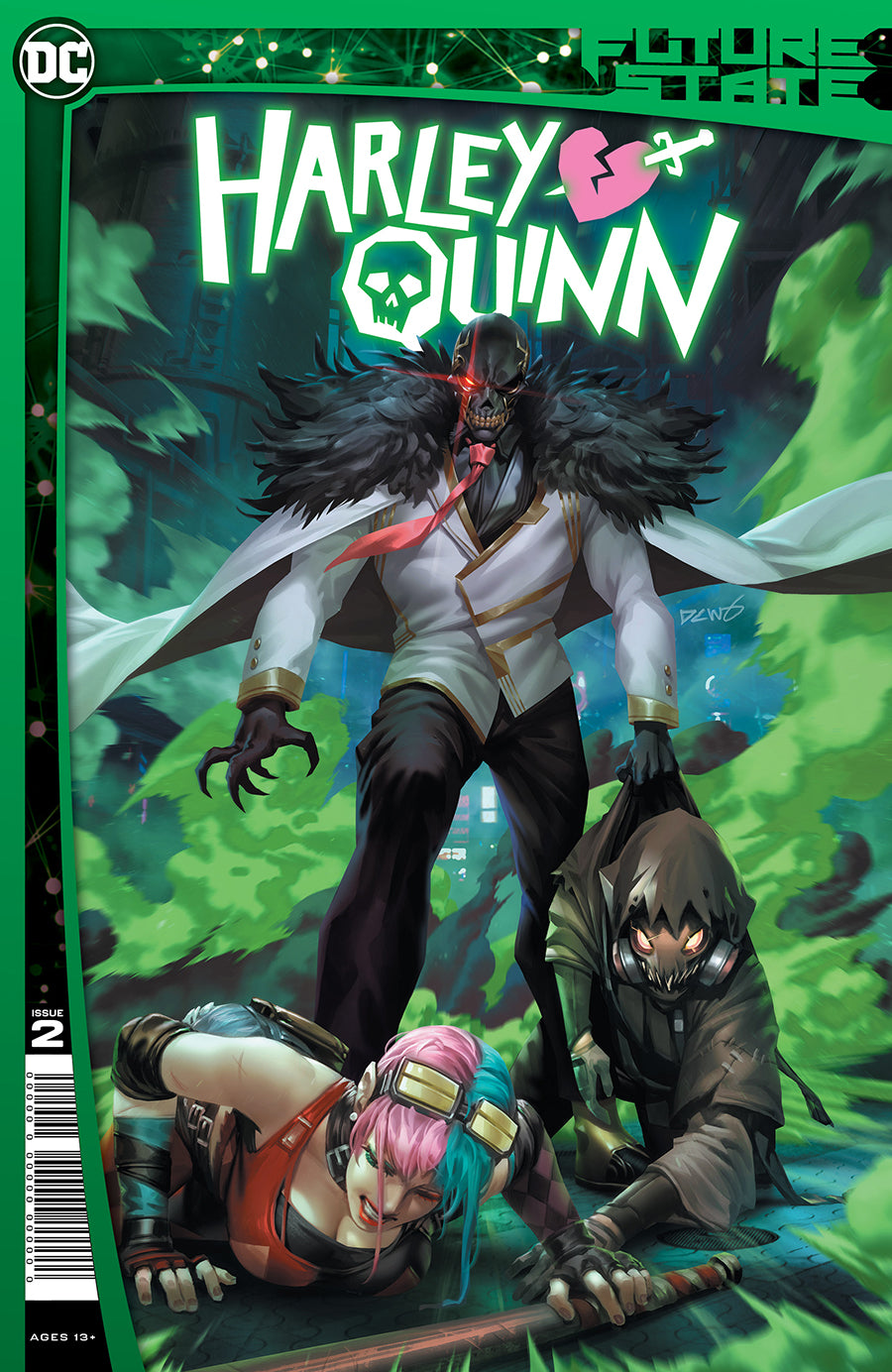 FUTURE STATE HARLEY QUINN #2 (OF 2) CVR A DERRICK CHEW 2021 comic book DC COMICS