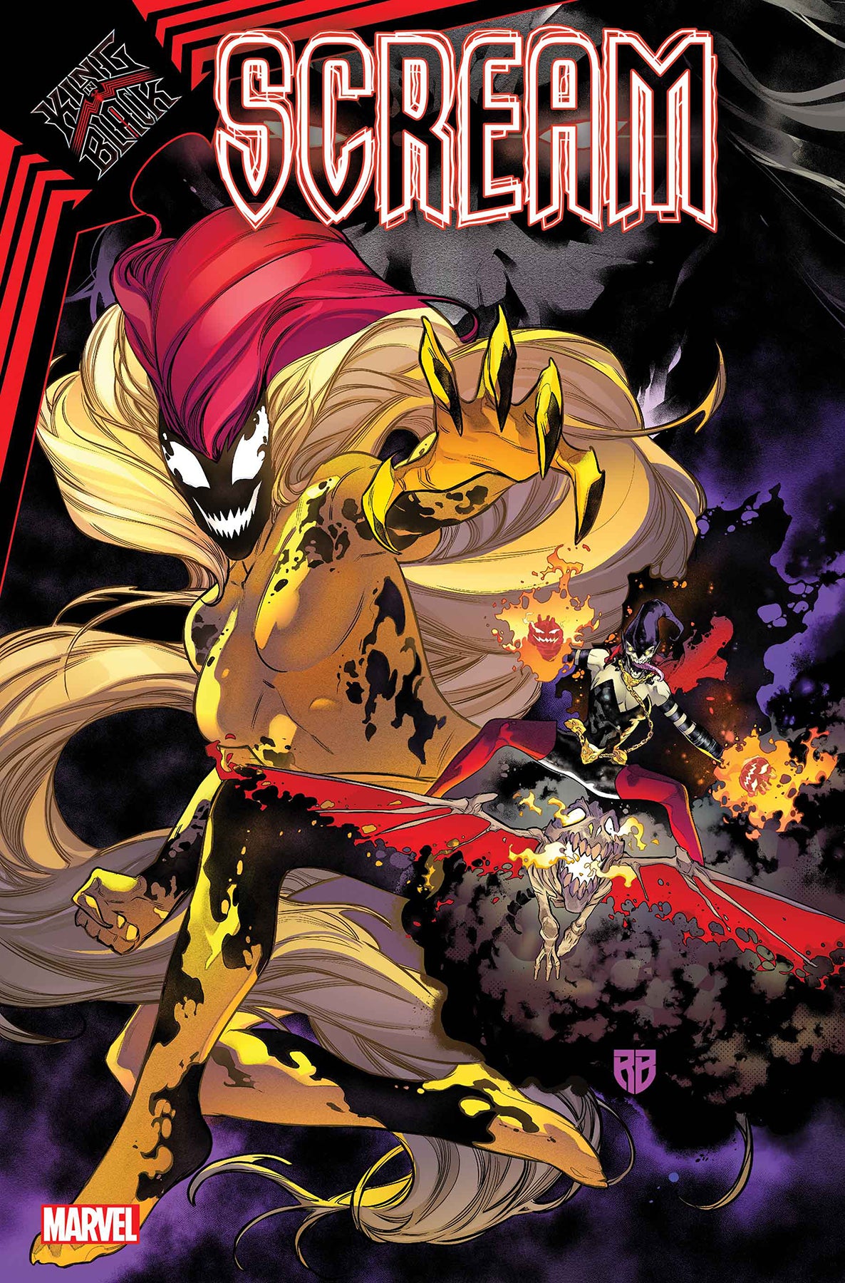 KING IN BLACK SCREAM #1 SILVA STORMBREAKERS VARIANT 2021 Venom MARVEL COMICS