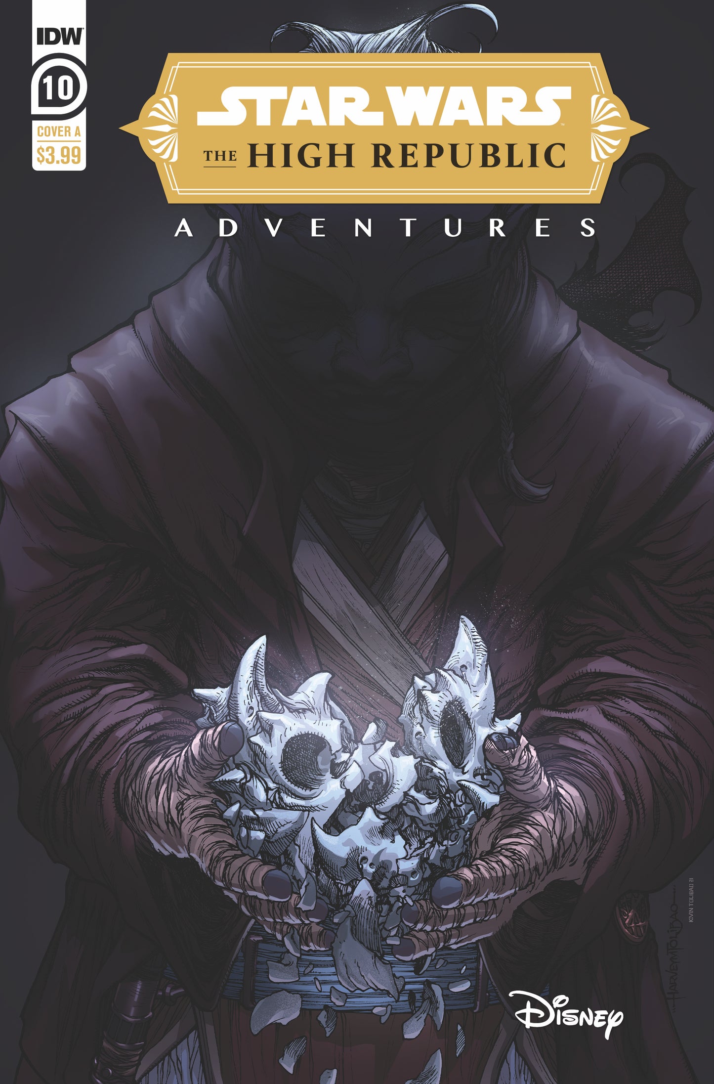 STAR WARS HIGH REPUBLIC ADVENTURES #10 CVR A TOLIBAO 2021 Star Wars High Republic Adventures IDW PUBLISHING
