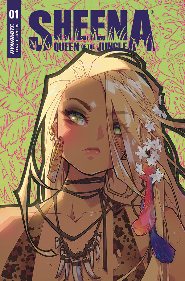 SHEENA QUEEN JUNGLE #1 CVR B BESCH 2021 Sheena DYNAMITE