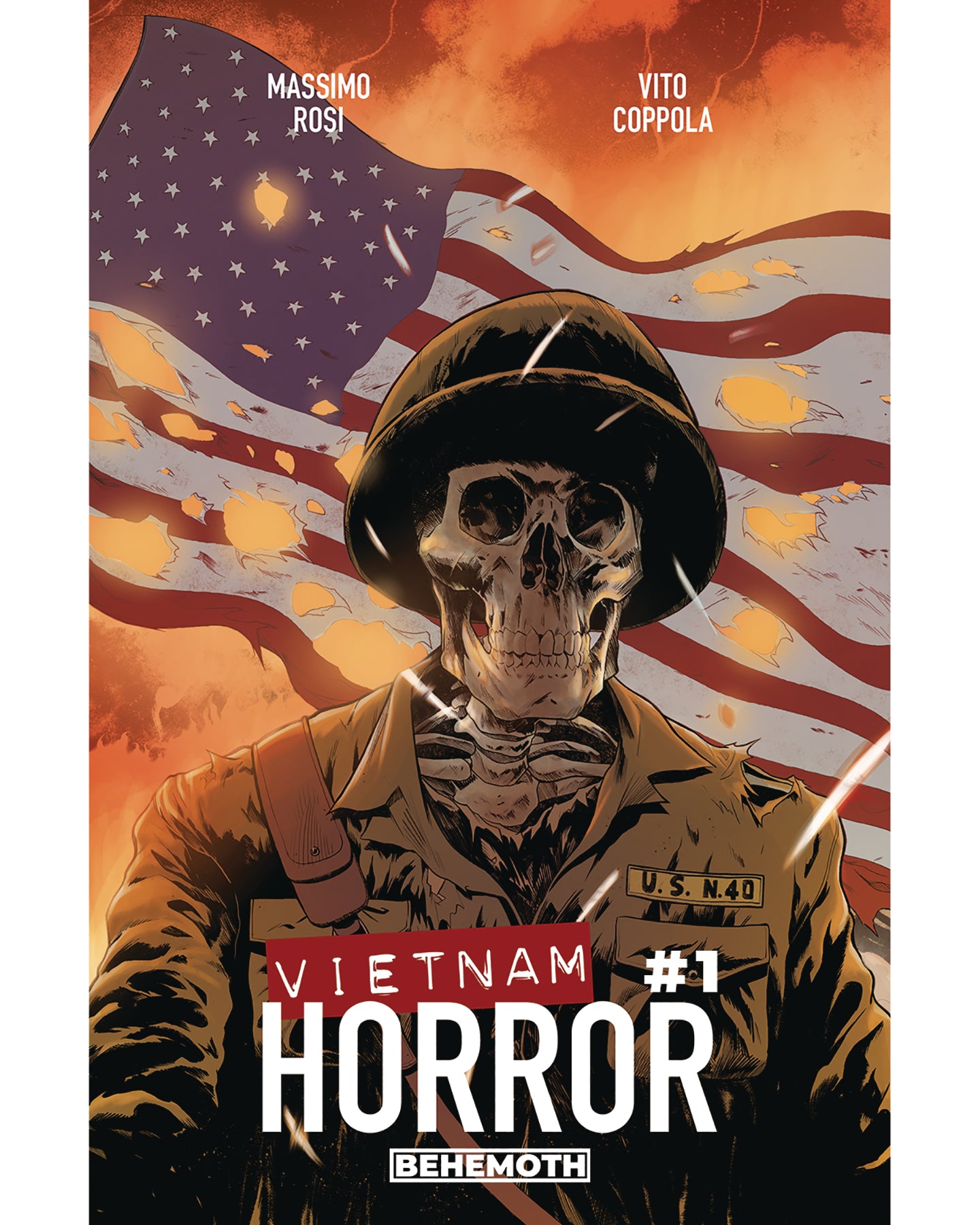 VIETNAM HORROR #1 2021 BEHEMOTH COMICS