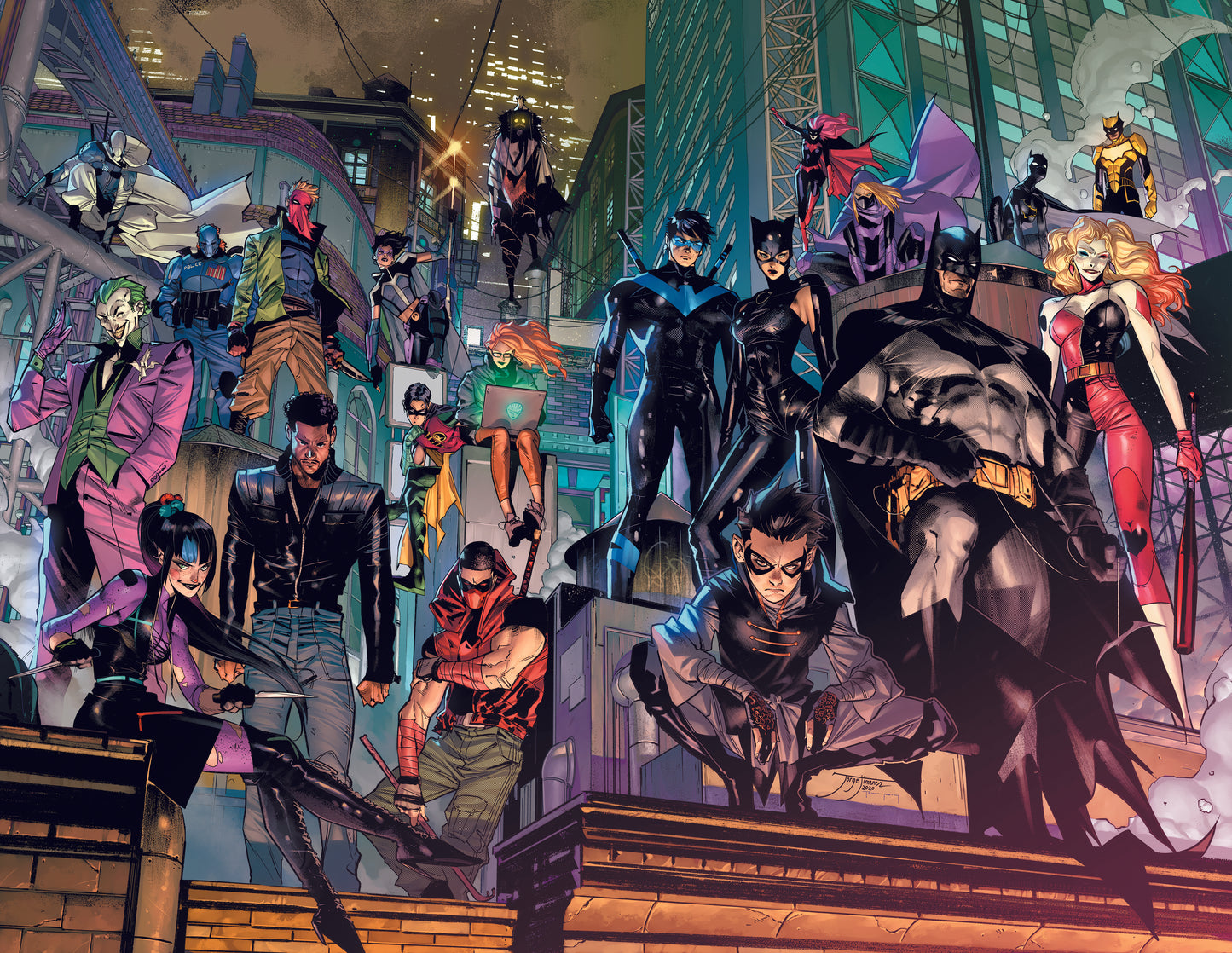 BATMAN #106 CVR B JORGE JIMENEZ WRAPAROUND VARIANT 2021 (CAMEO MIRACLE MOLLY) Batman DC COMICS