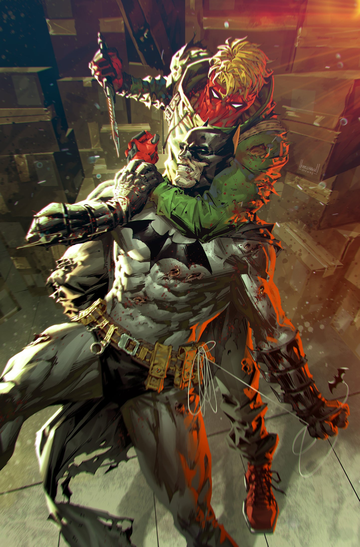 BATMAN URBAN LEGENDS #1 CVR C KAEL NGU BATMAN GRIFTER VARIANT 2021 Batman Urban Legends DC COMICS