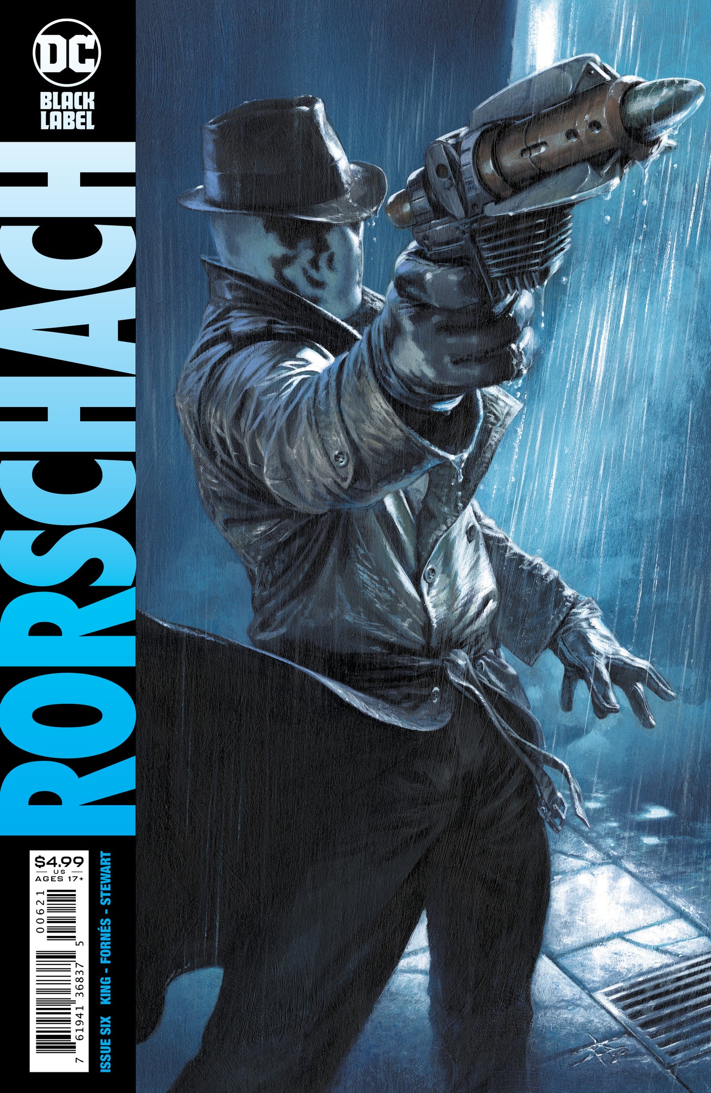 RORSCHACH #6 (OF 12) CVR B GABRIELE DELLOTTO VARIANT (MR) 2021 Watchmen DC COMICS