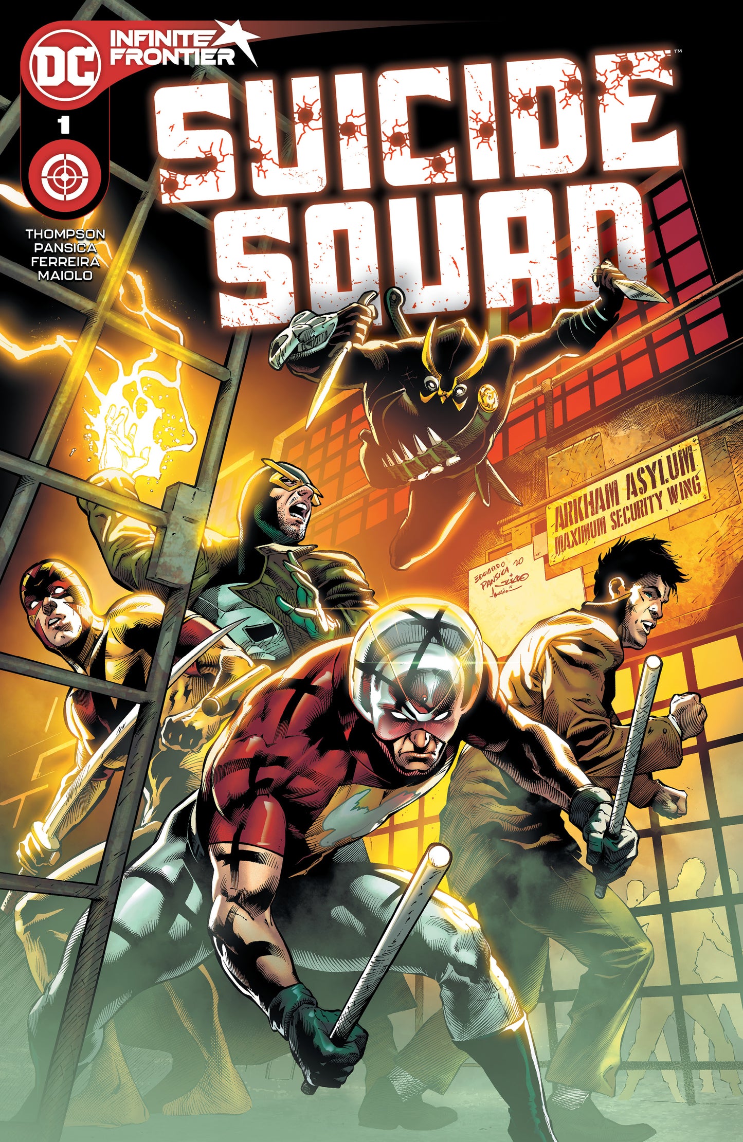 SUICIDE SQUAD #1 CVR A EDUARDO PANSICA 2021 Suicide Squad DC COMICS