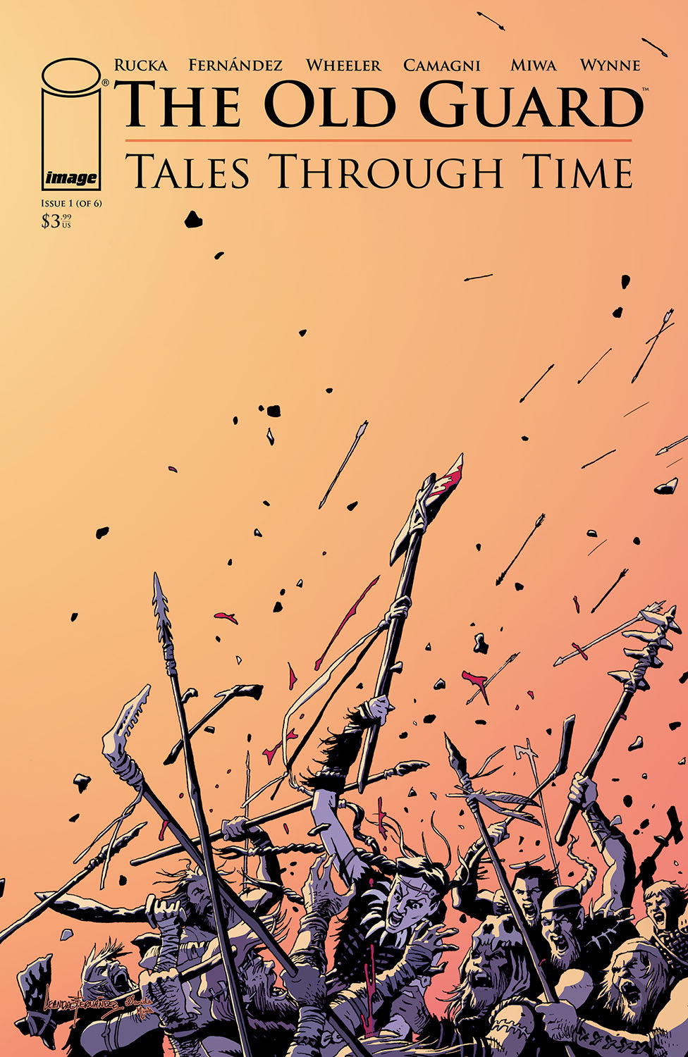 OLD GUARD TALES THROUGH TIME #1 (OF 6) CVR C BATTLEFIELD VARIANT 2021 comic book IMAGE COMICS