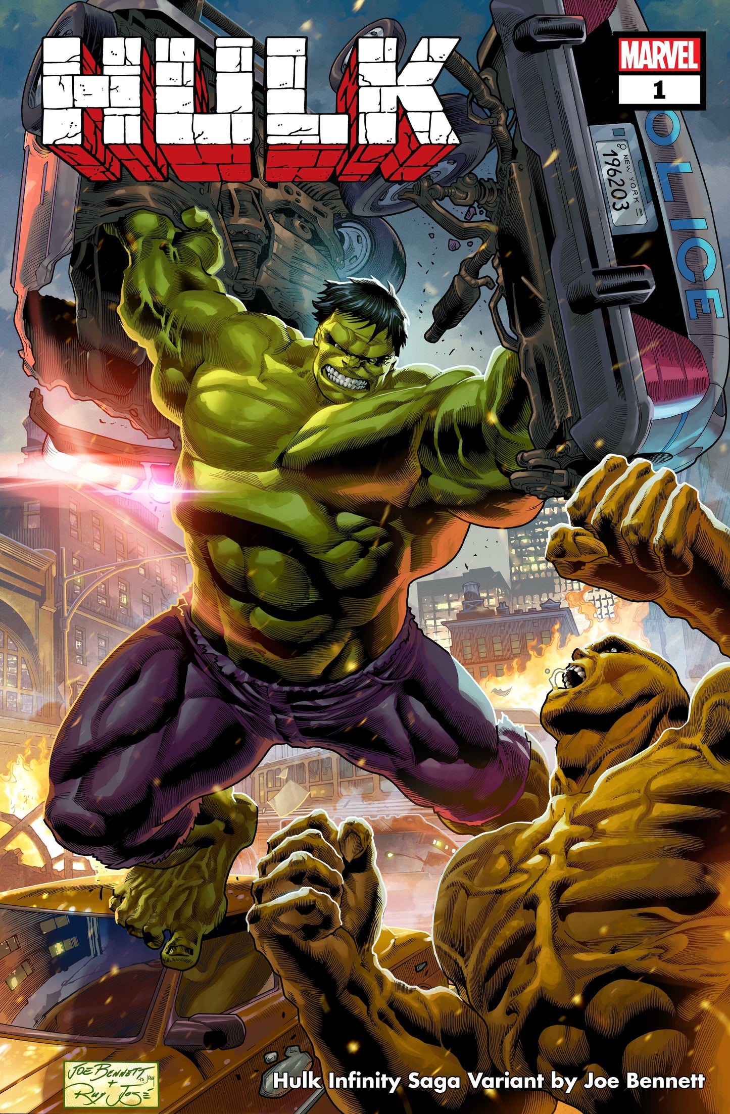 HULK #1 INFINITY SAGA PHASE 1 VARIANT 2021 Hulk MARVEL PRH