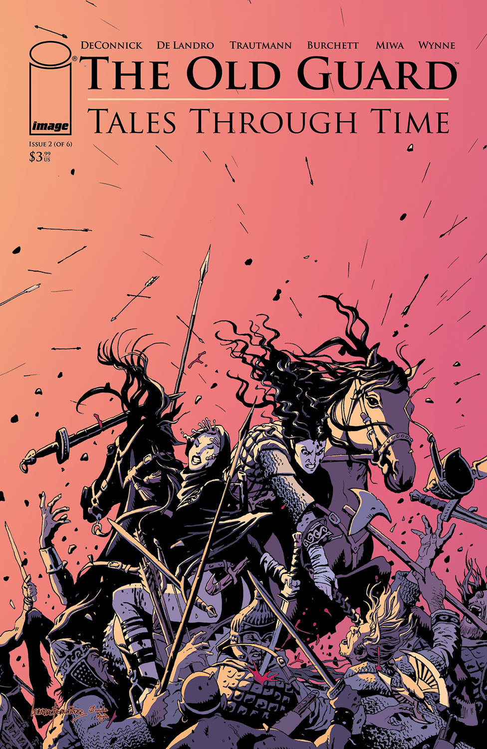 OLD GUARD TALES THROUGH TIME #2 (OF 6) CVR C FERNANDEZ (MR) 2021 comic book IMAGE COMICS
