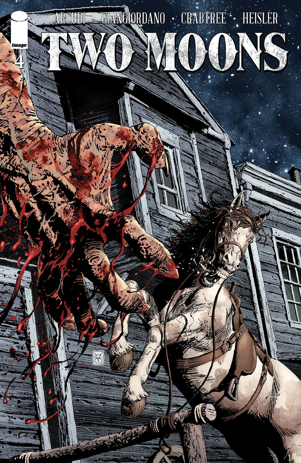 TWO MOONS #4 CVR A GIANGIORDANO & CRABTREE (MR) 2021 Two Moons IMAGE COMICS