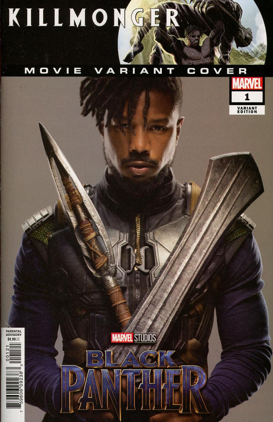 KILLMONGER #1 MOVIE 1:10 VARIANT 2018 comic book MARVEL COMICS