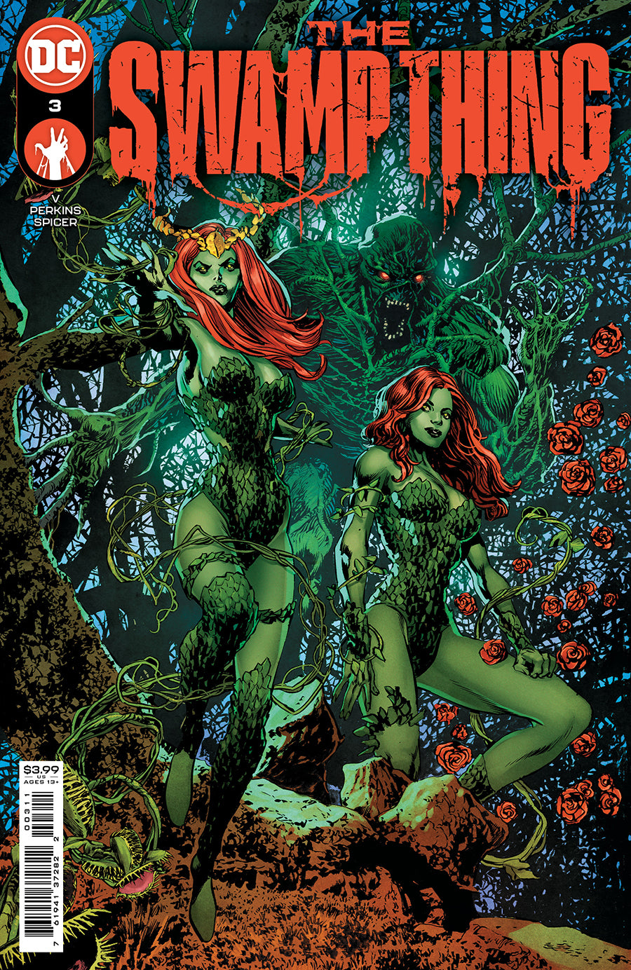 SWAMP THING #3 (OF 10) CVR A MIKE PERKINS 2021 Swamp Thing DC COMICS